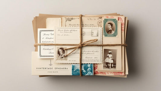 Vintage Ephemera/Stationary Bundle Small